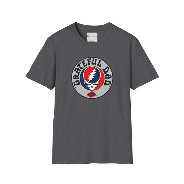 Grateful Dead - Grateful Dad Grateful Dead T-Shirt - StealieShop